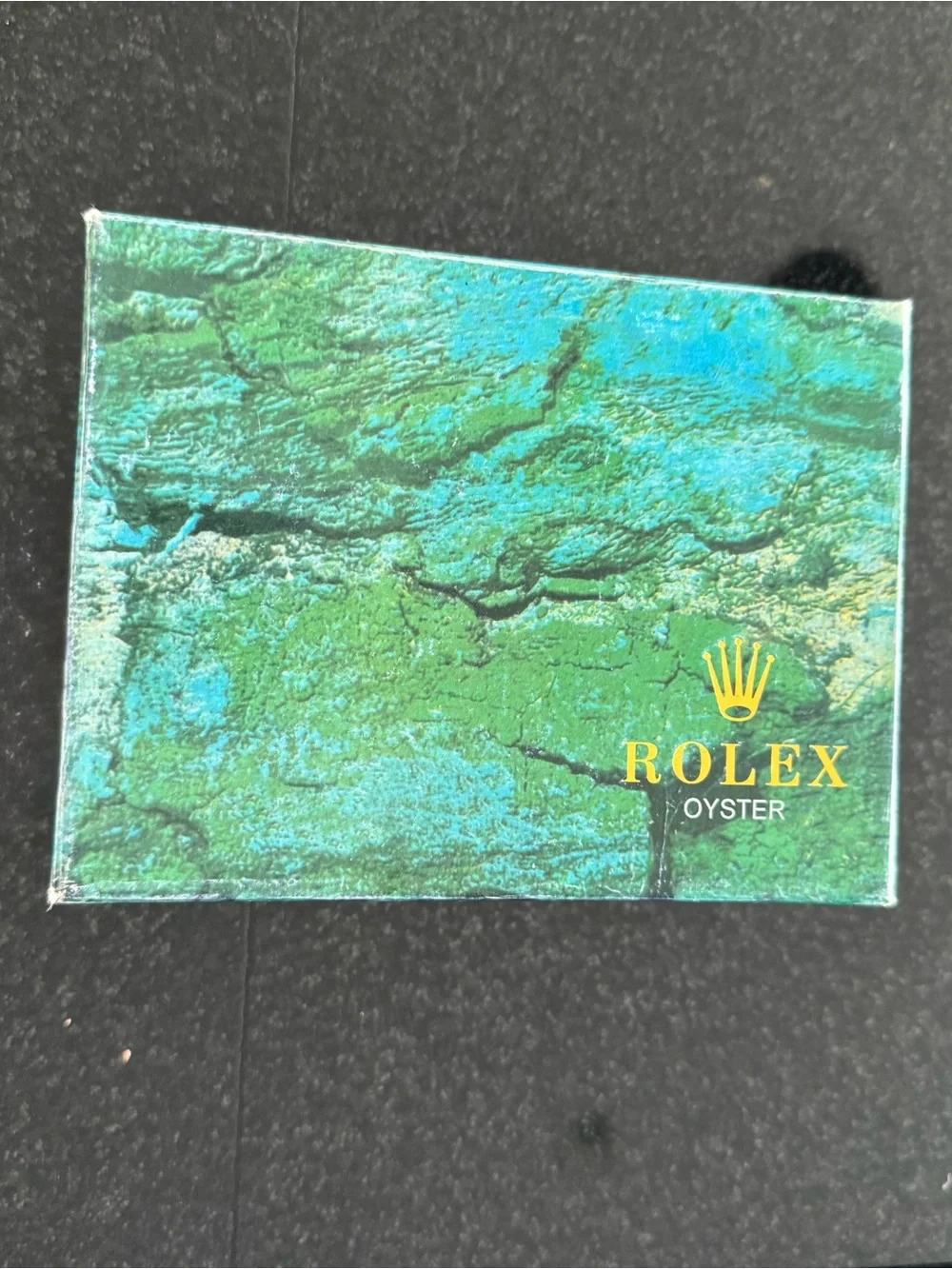 Rolex Vintage Green Watch Box 1980s/1990s Excellent Condition